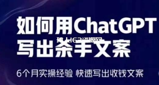 图片[1]-如何用ChatGPT写出杀手文案，6个月实操经验，快速写出收钱文案-蛙蛙资源网